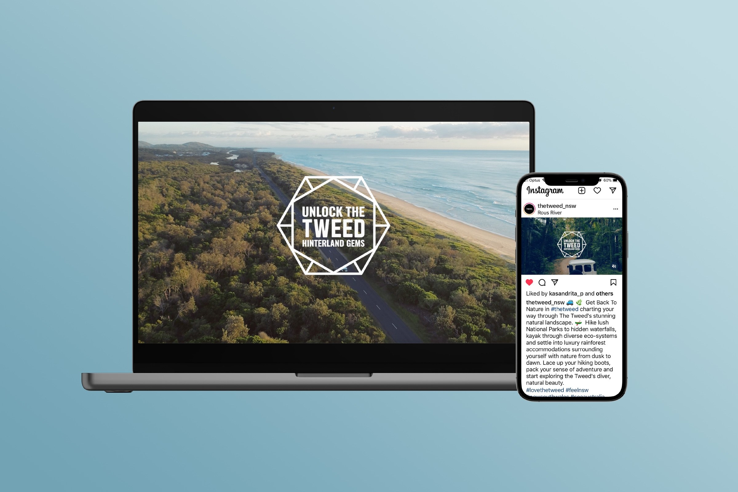 The Tweed Hinterland Gems application